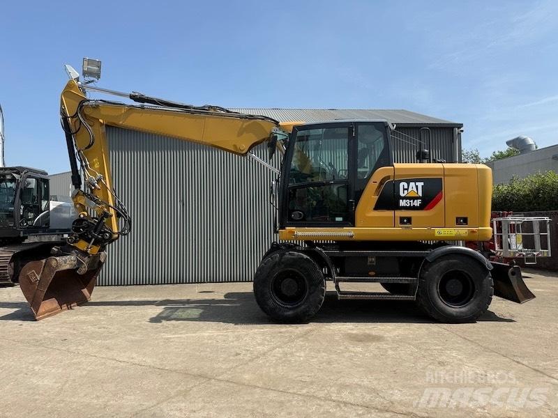 CAT M314F Ratasekskavaatorid