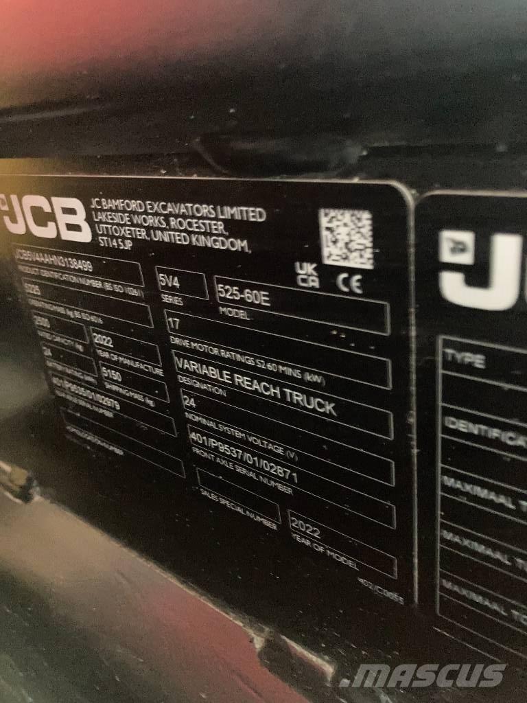 JCB 525-60 E Teleskooplaadurid