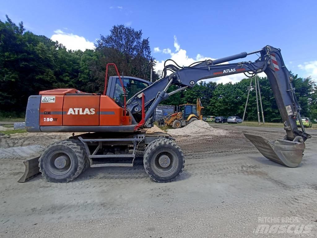 Atlas 150 W Ratasekskavaatorid