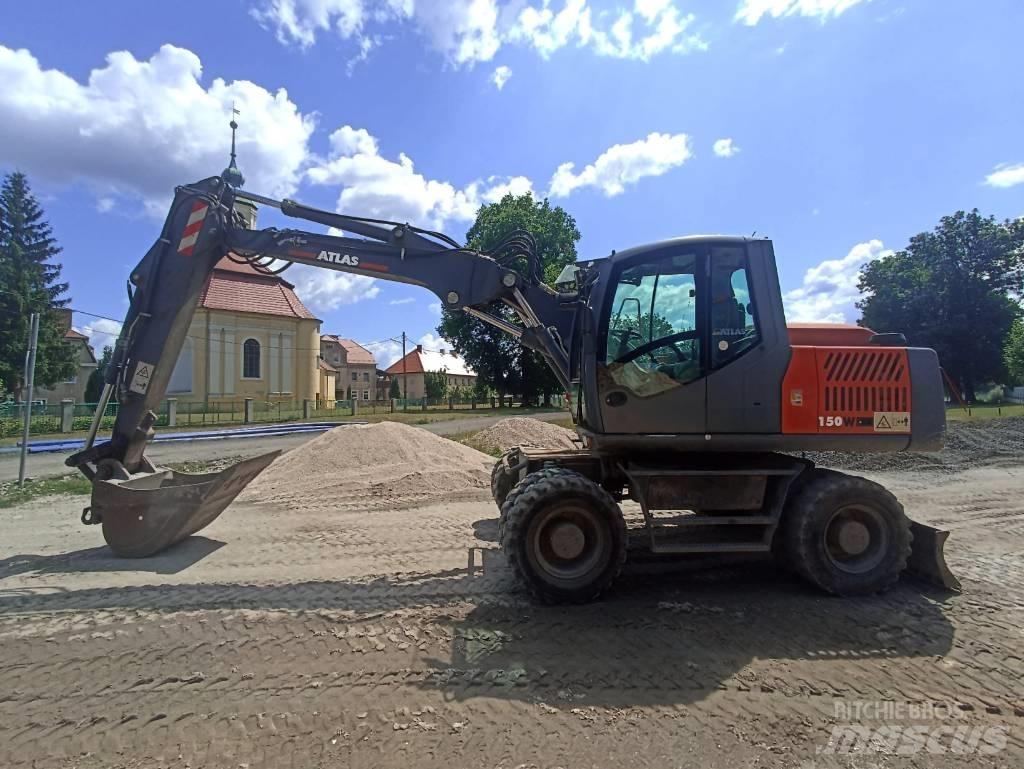 Atlas 150 W Ratasekskavaatorid