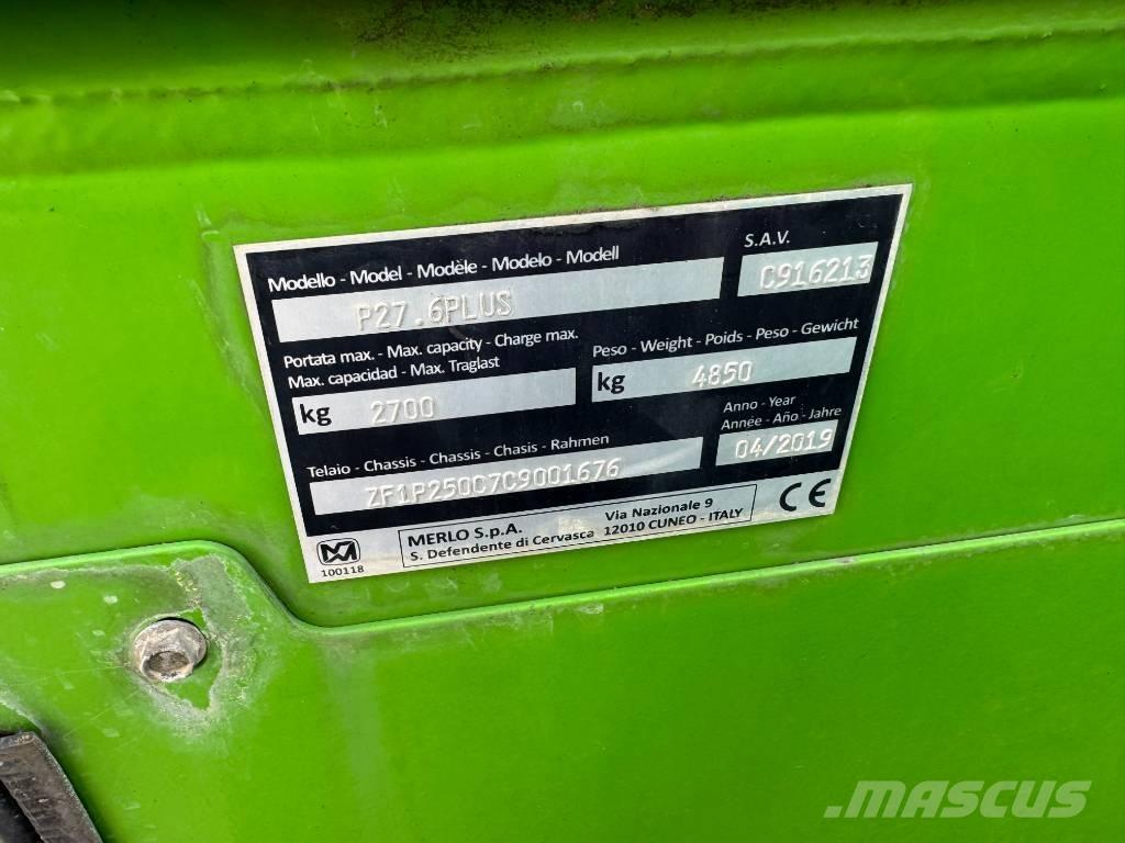 Merlo P27.6 Plus Teleskooplaadurid