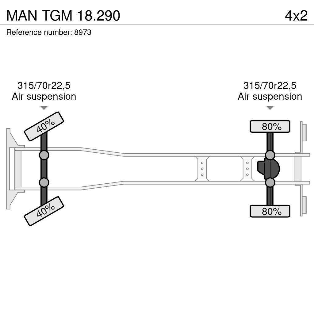 MAN TGM 18.290 Furgoonautod