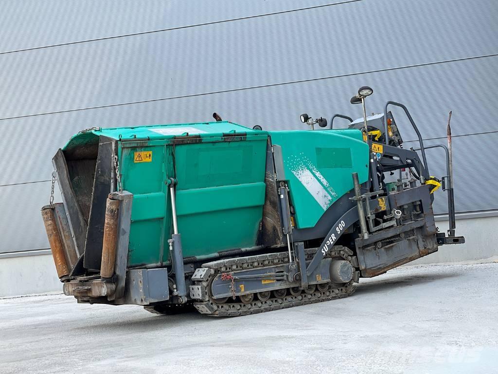 Vögele SUPER 800 Asfaldilaoturid