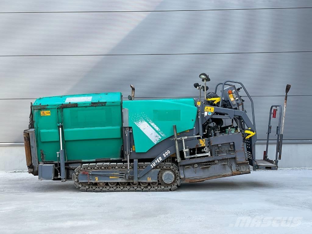 Vögele SUPER 800 Asfaldilaoturid