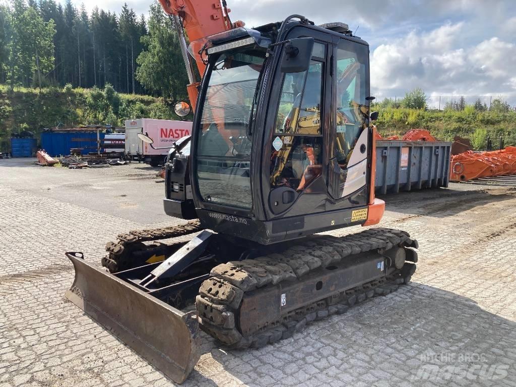 Hitachi ZX 85 US-5 Väikeekskavaatorid 7t-12t