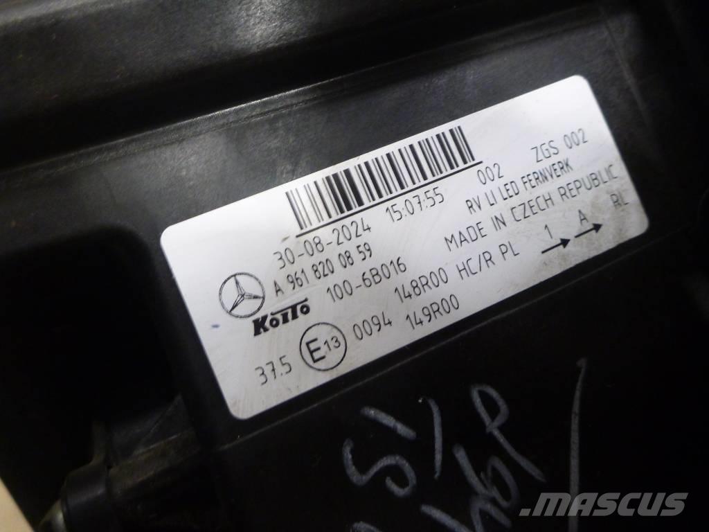 Mercedes-Benz Actros Elektroonikaseadmed