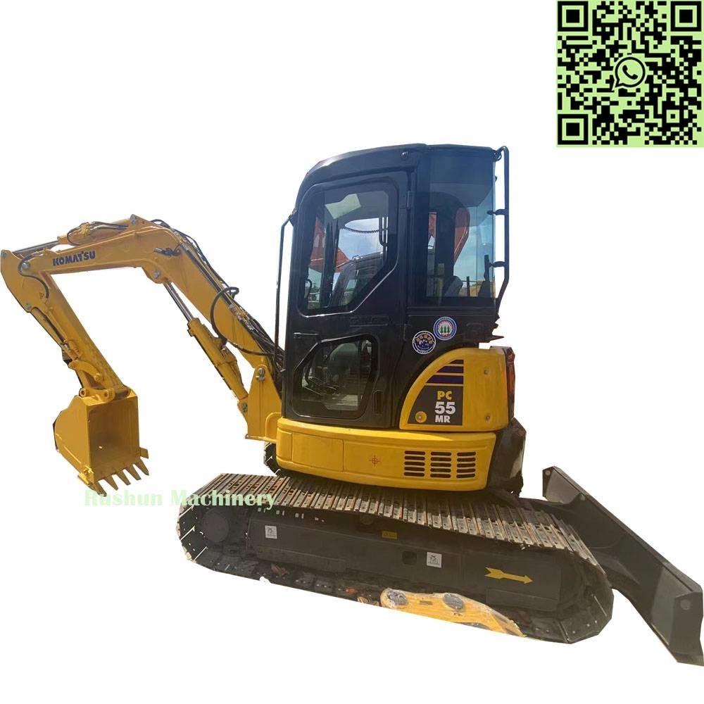 Komatsu PC 55 MR Roomikekskavaatorid