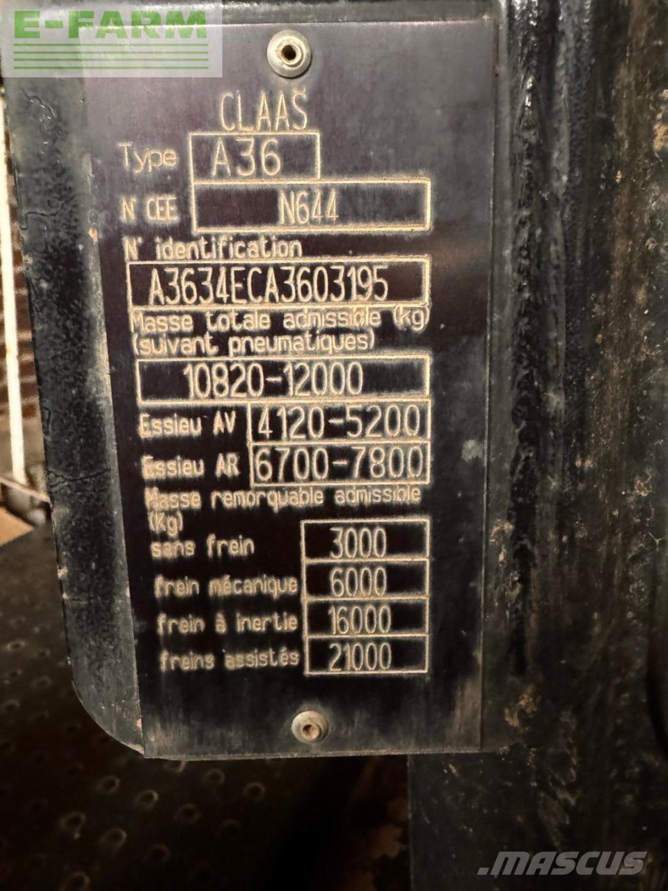 CLAAS ARION 650 Traktorid