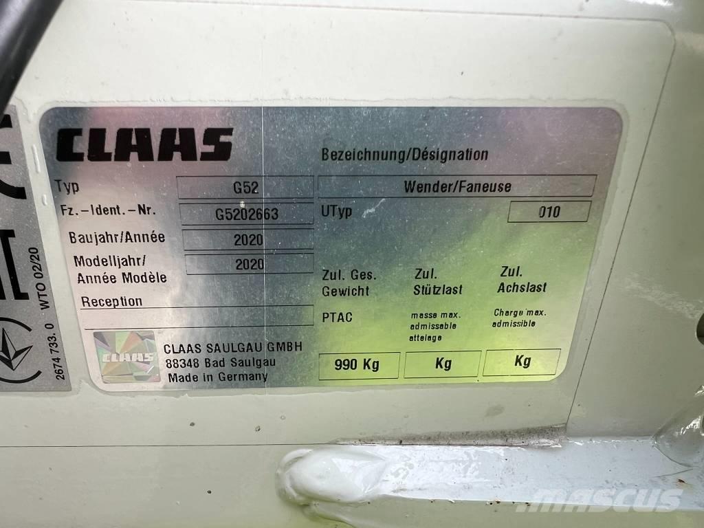 CLAAS Volto 700 Vaalutid ja kaarutid