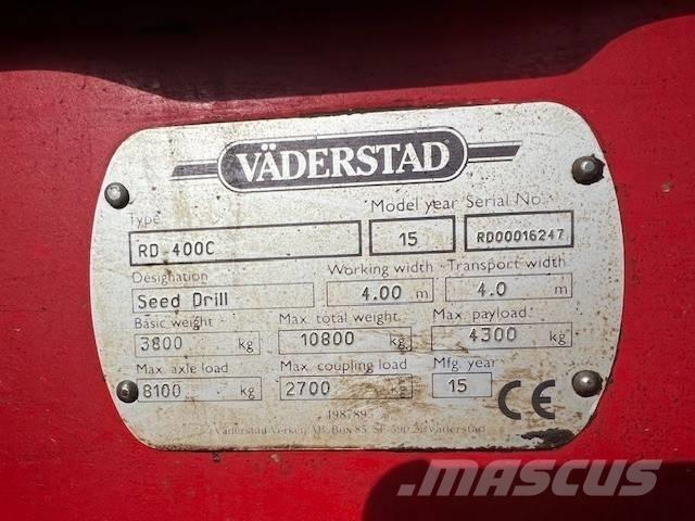 Väderstad Rapid400C Külvikud