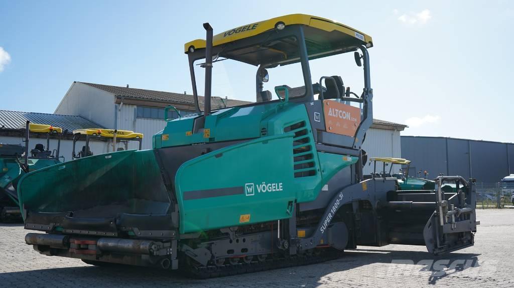 Vögele SUPER 1800-3I Asfaldilaoturid