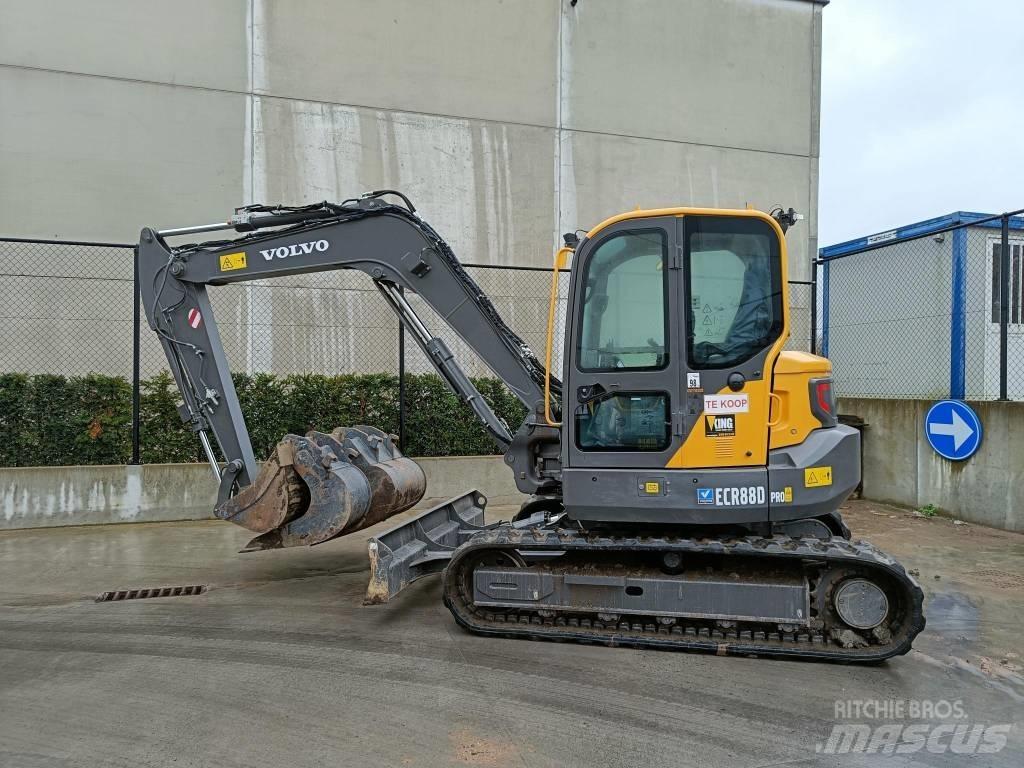 Volvo ECR 88 D Ratasekskavaatorid
