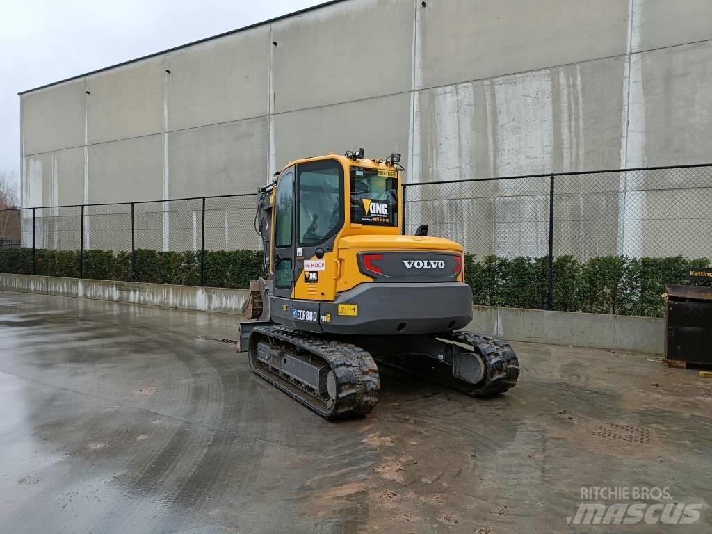 Volvo ECR 88 D Ratasekskavaatorid
