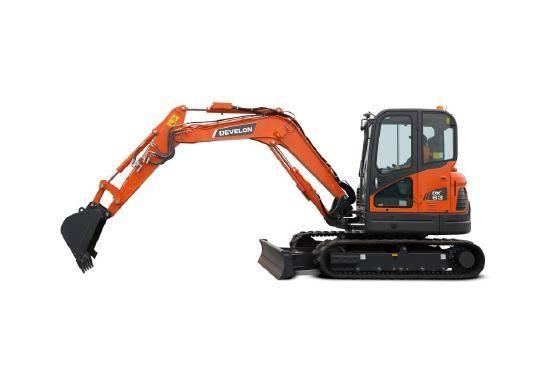 Develon DX 63-3 Miniekskavaatorid < 7 t