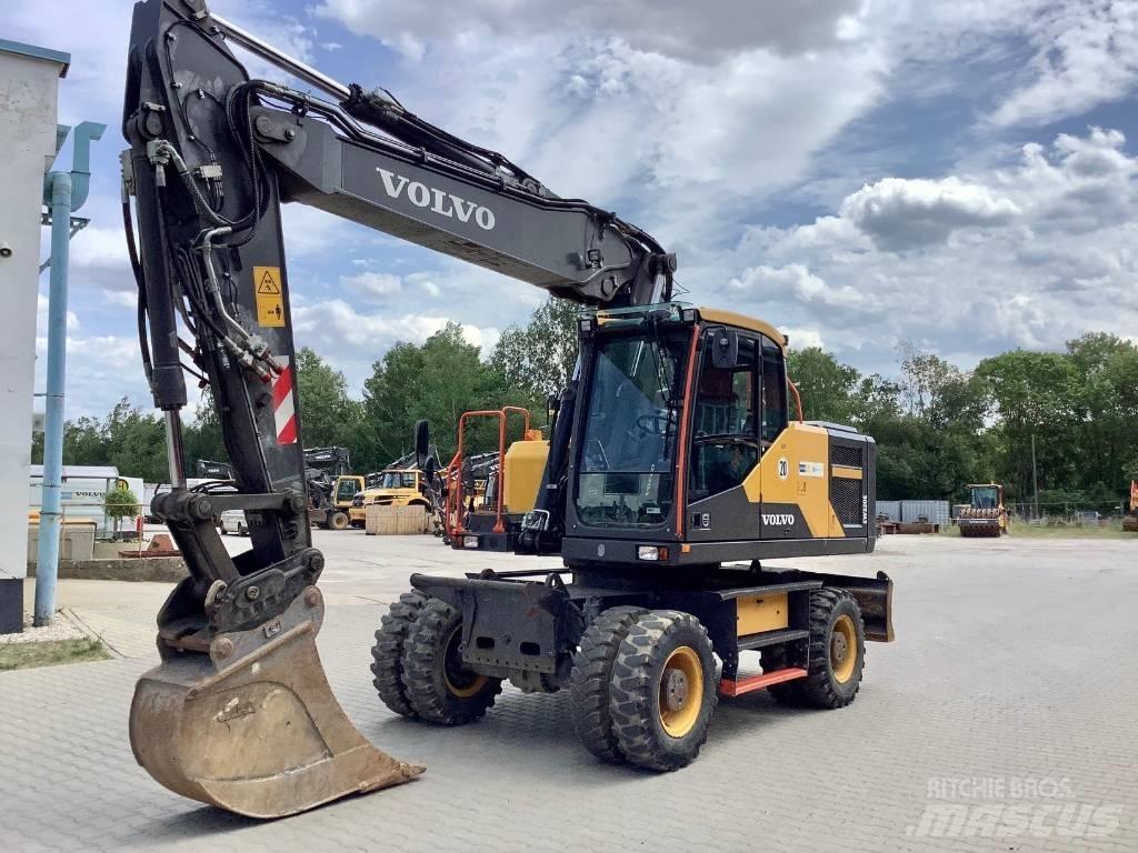 Volvo EW 220 E Ratasekskavaatorid