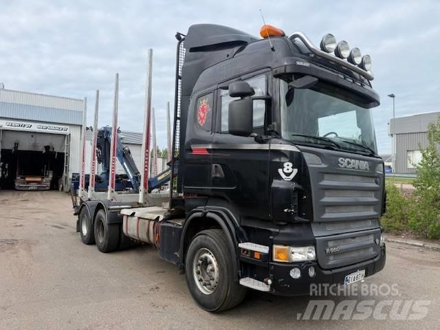 Scania R 560 Metsaveokid