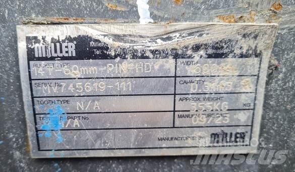  2' BUCKET, 60mm PINS Kopad