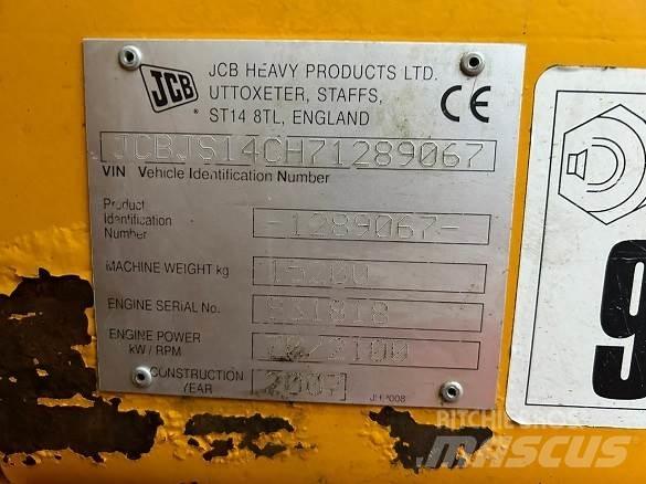 JCB JS 145 Roomikekskavaatorid