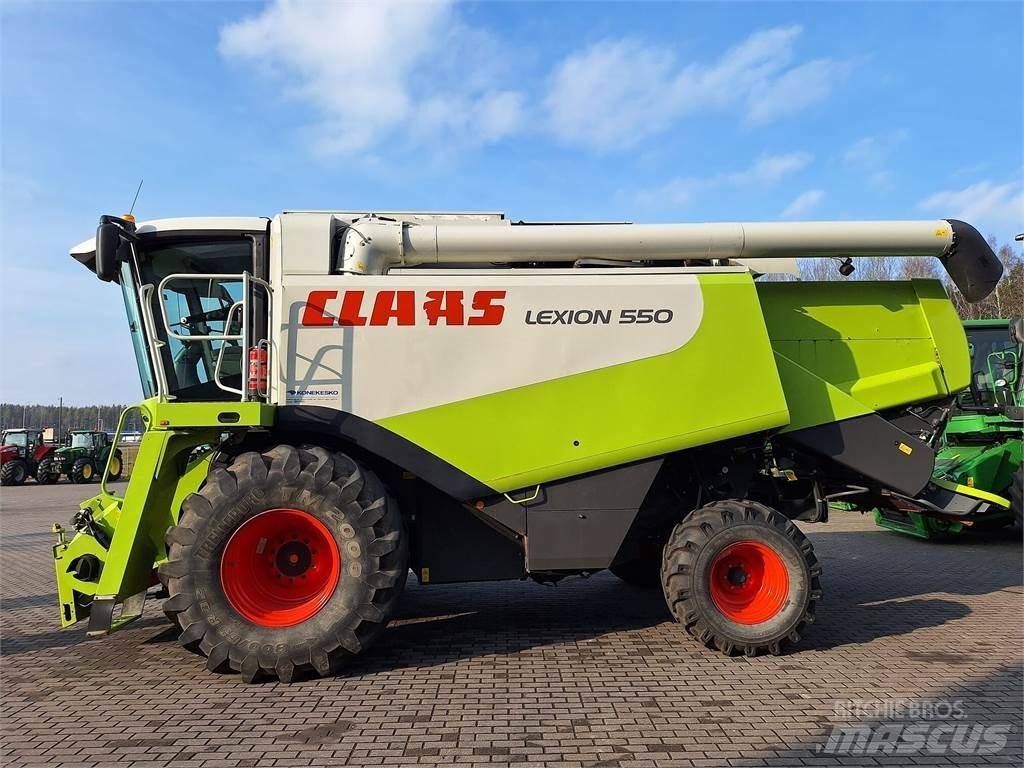 CLAAS Lexion 550 Teraviljakombainid