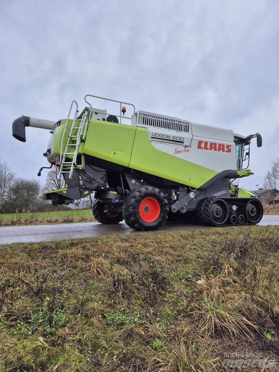 CLAAS LEXION 600 TT Teraviljakombainid