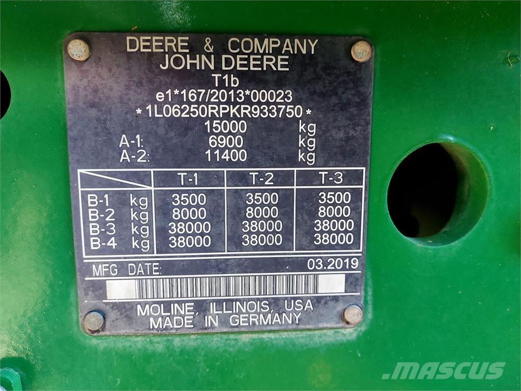 John Deere 6250R Traktorid