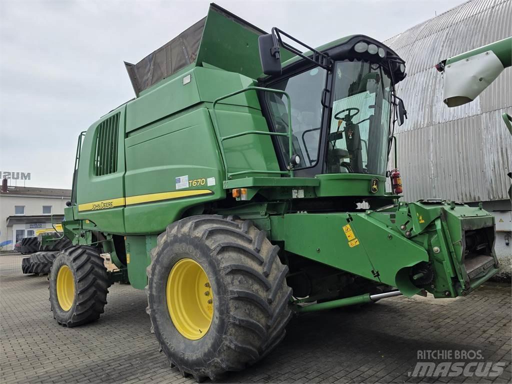 John Deere T670 Teraviljakombainid