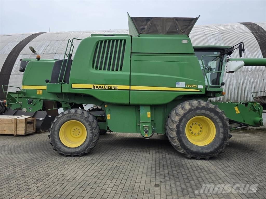 John Deere T670 Teraviljakombainid