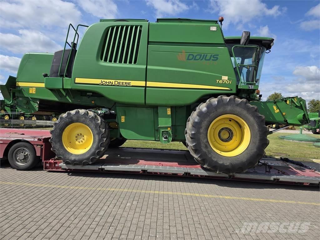 John Deere T670 Teraviljakombainid