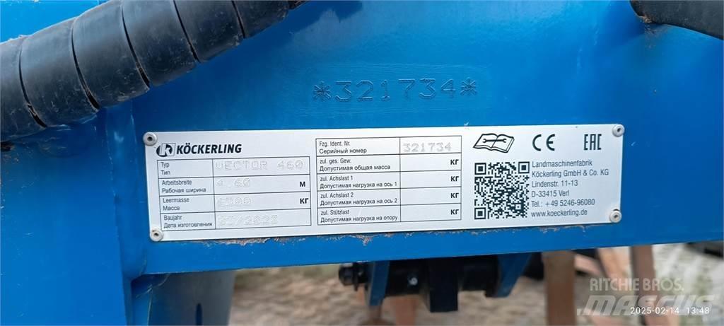 Köckerling VECTOR 460 Maaharimisseadmed