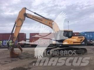 Hyundai HX220L Roomikekskavaatorid