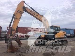 Hyundai HX220L Roomikekskavaatorid