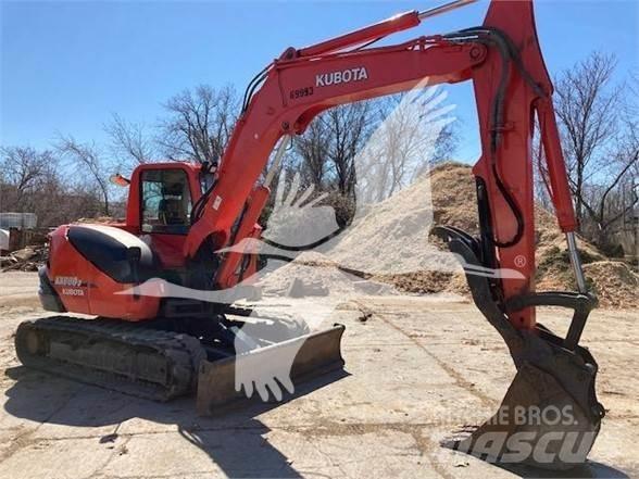 Kubota KX080-3 Roomikekskavaatorid
