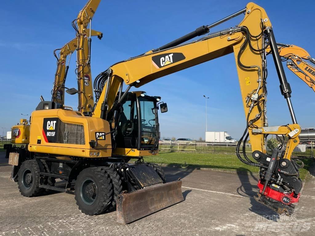 CAT M 315 F Ratasekskavaatorid