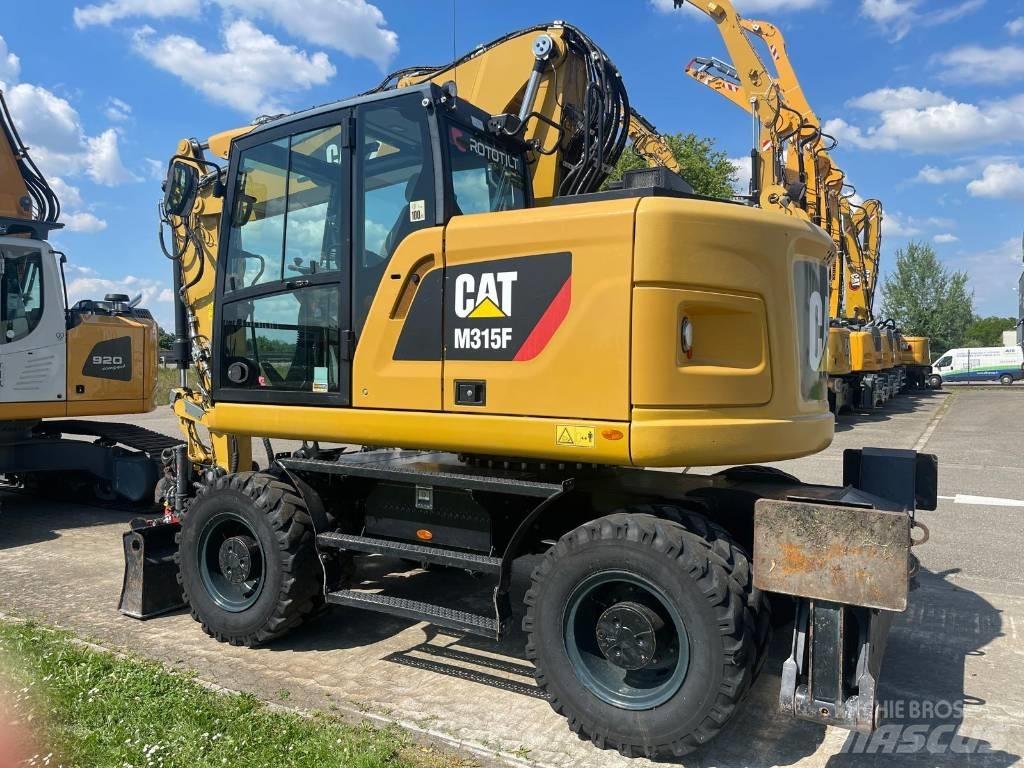 CAT M 315 F Ratasekskavaatorid