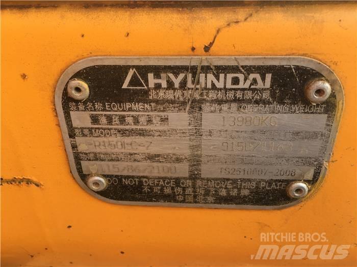 Hyundai R150LC-7 Roomikekskavaatorid