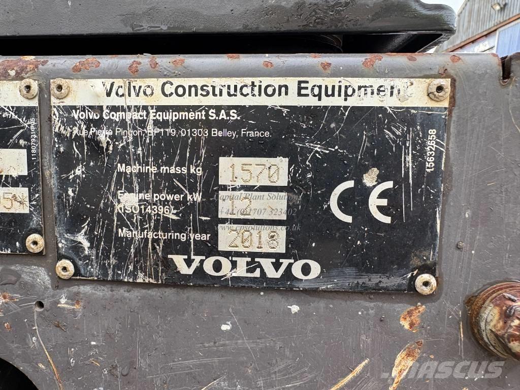 Volvo EC 15 D Miniekskavaatorid < 7 t