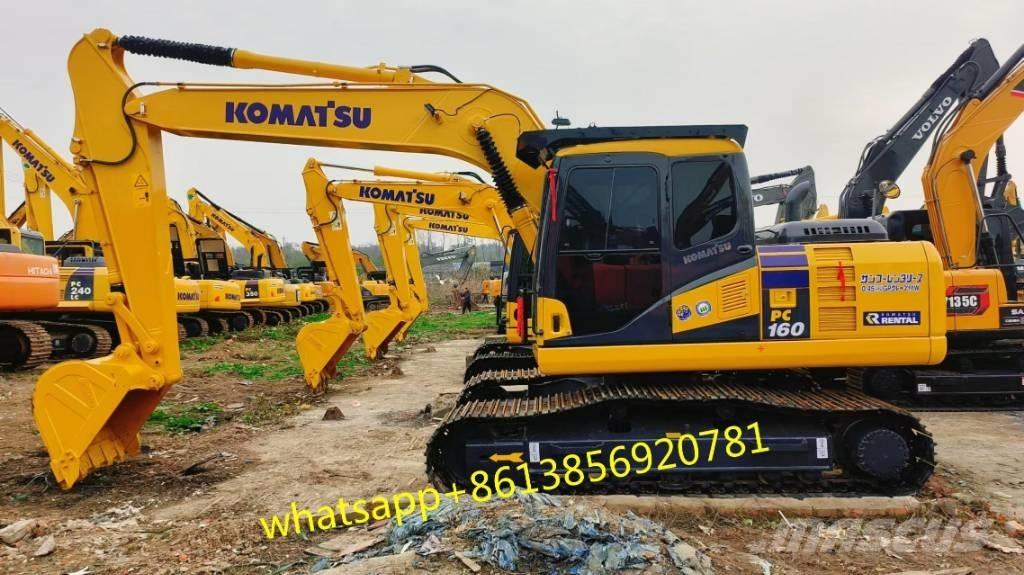 Komatsu PC 160 Roomikekskavaatorid