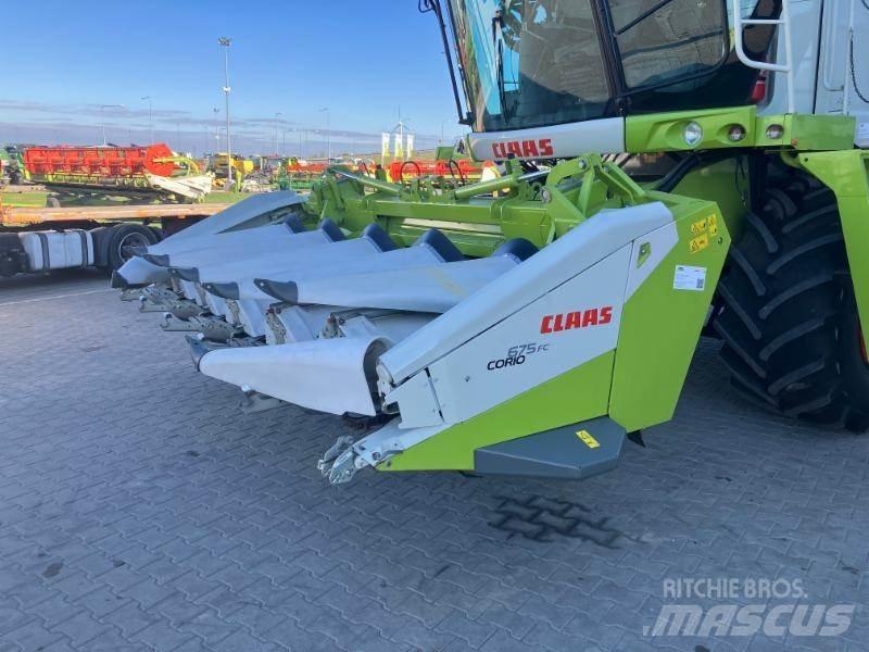 CLAAS CORIO 675 FC Kombainide heedrid
