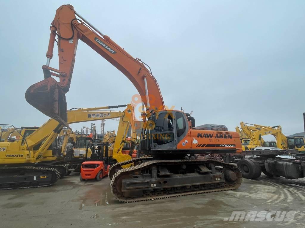Doosan DX500 LCA Roomikekskavaatorid