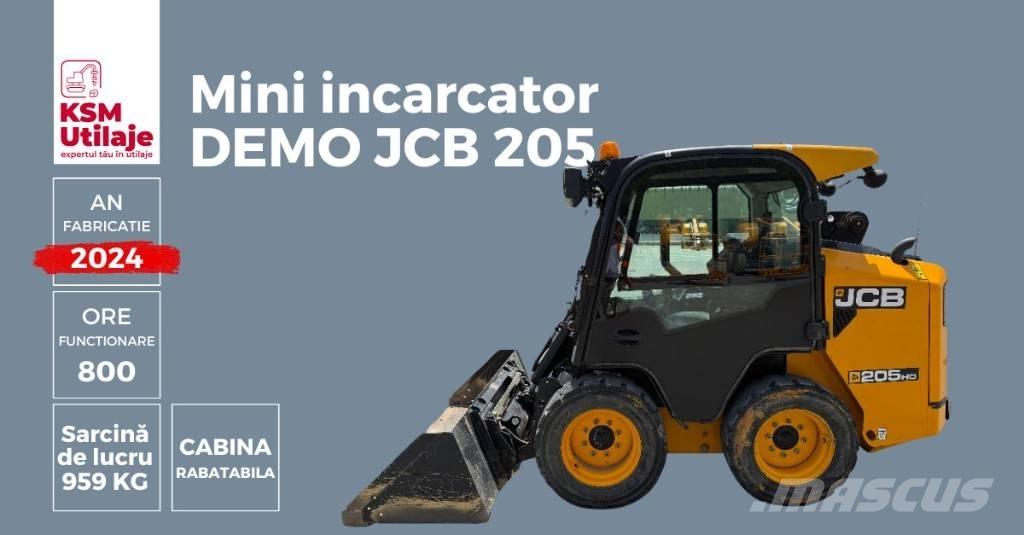 JCB 205 Kompaktlaadurid
