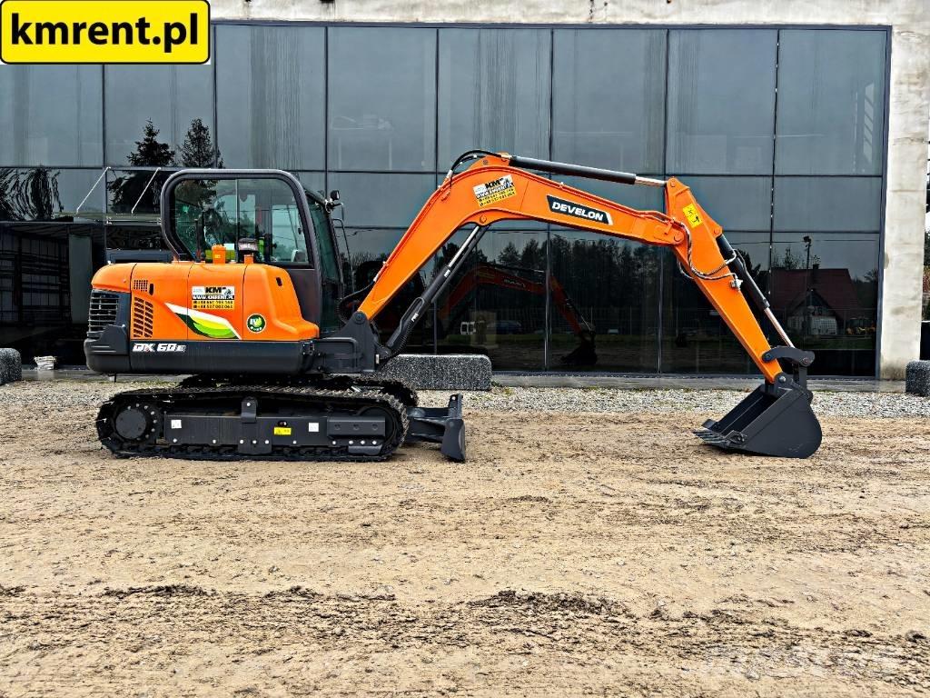 Develon DX 60 E-10 N Miniekskavaatorid < 7 t