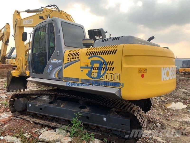 Kobelco SK 200 SD Roomikekskavaatorid