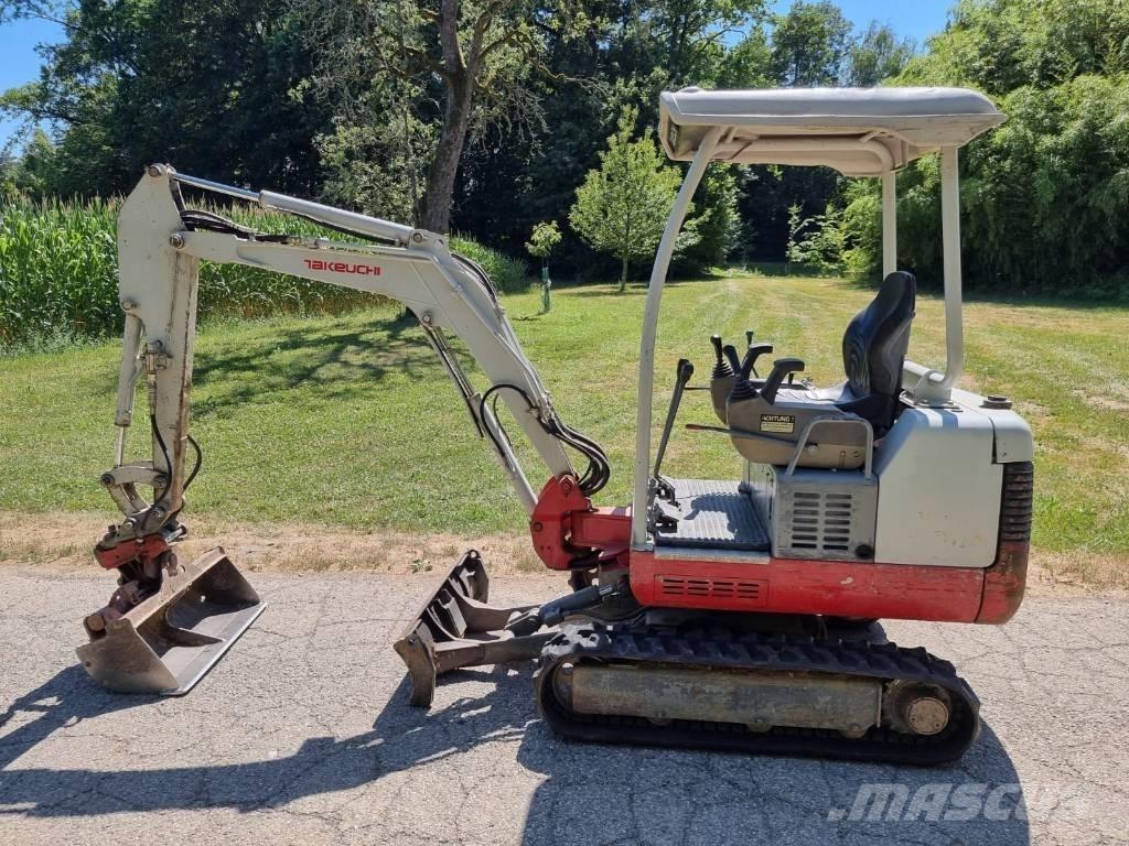 Takeuchi TB 016 Miniekskavaatorid < 7 t