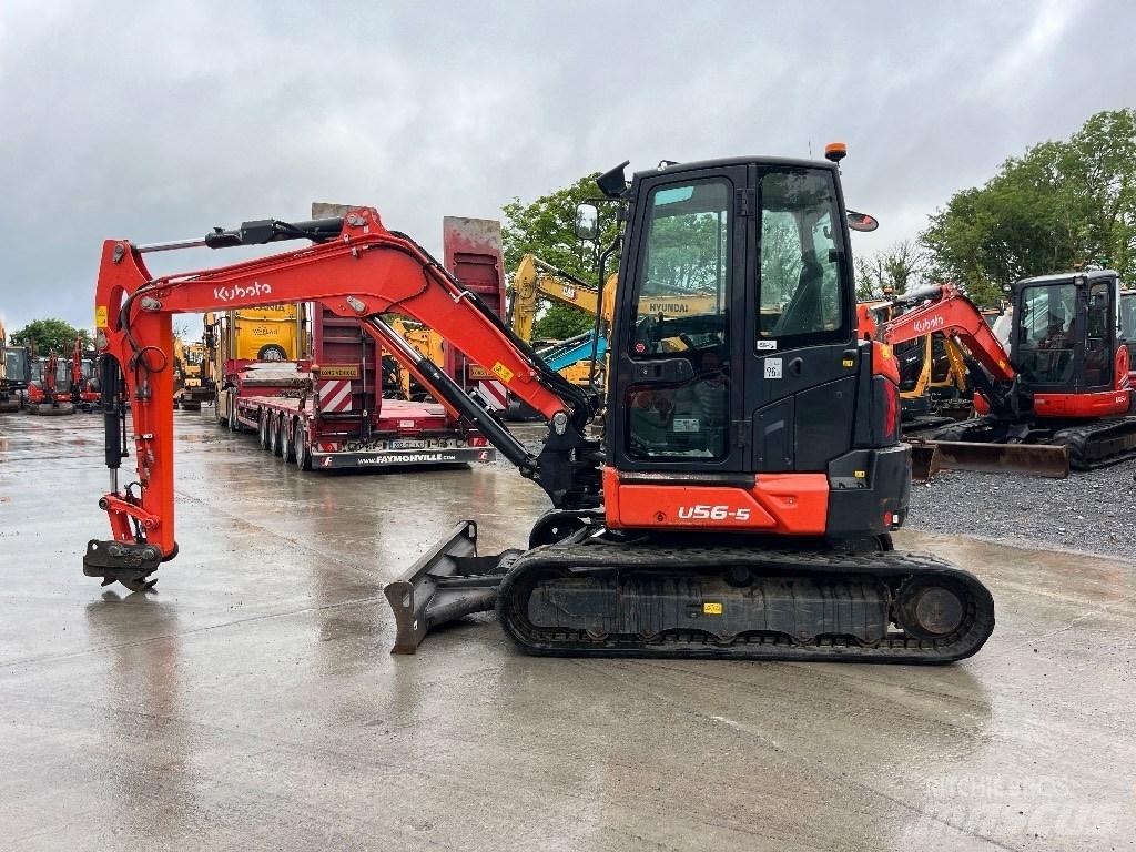 Kubota U 56-5 Miniekskavaatorid < 7 t