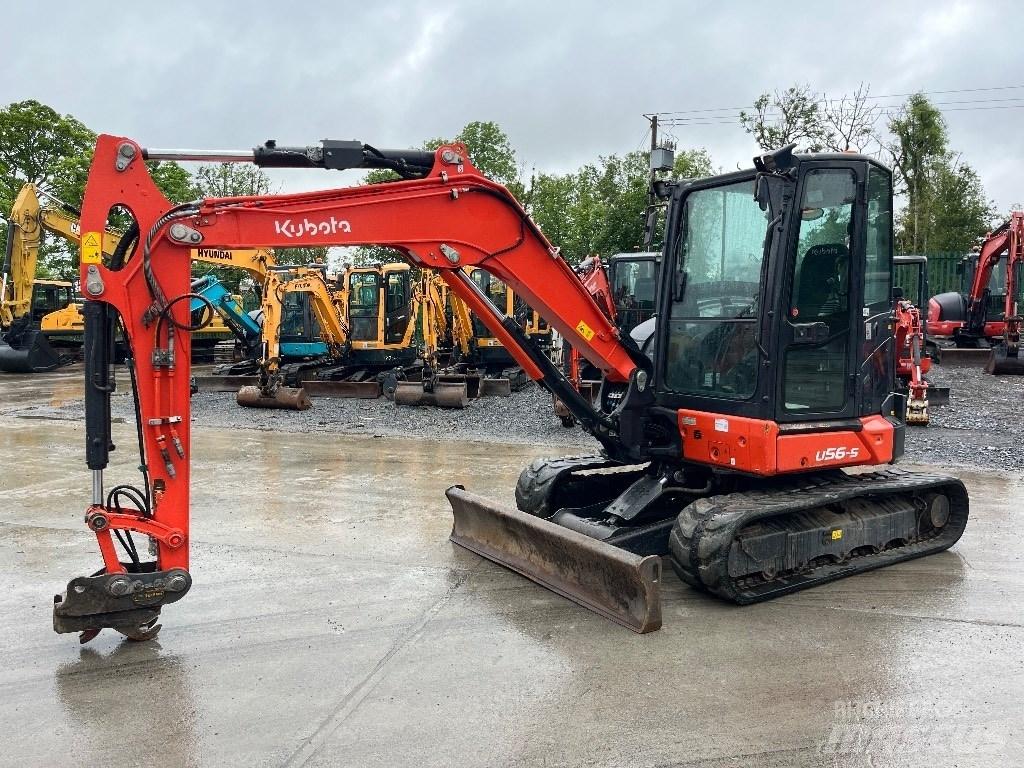 Kubota U 56-5 Miniekskavaatorid < 7 t