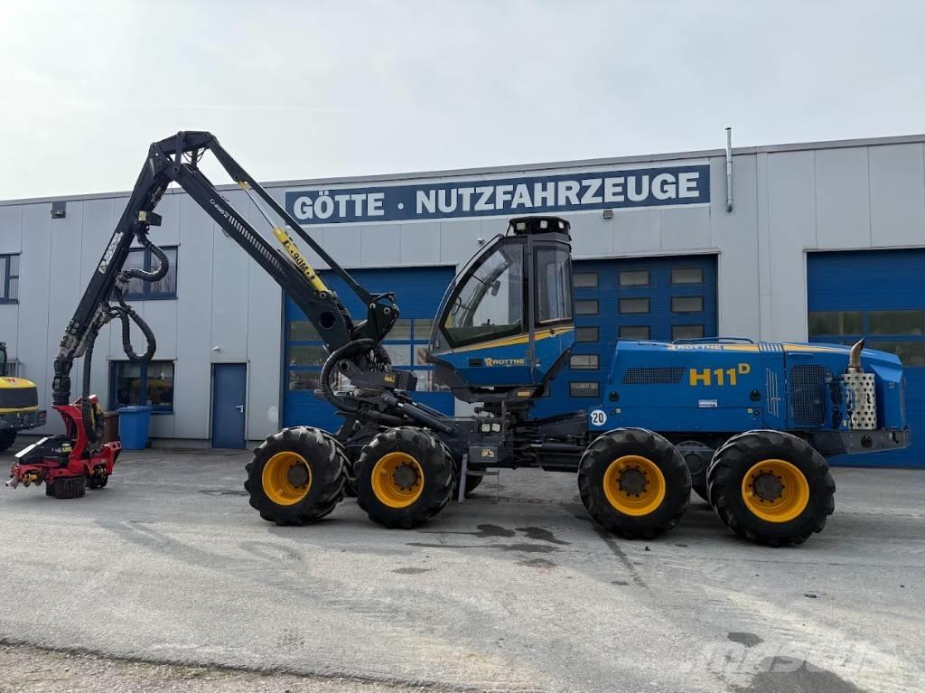 Rottne H11D Harvesterid