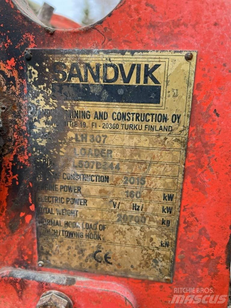 Sandvik LH 307 Maaalused laadurid
