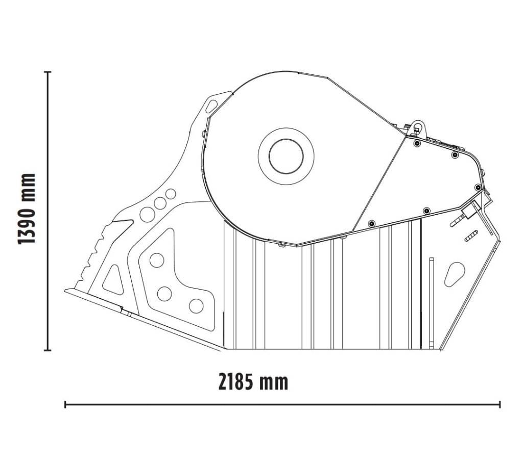 MB Crusher BF90.3 S4 Ehituspurustid