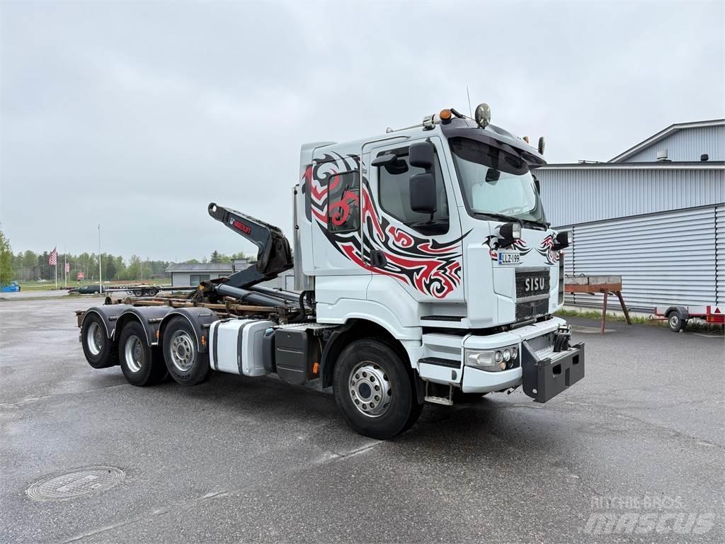 Sisu R500 E13M 8x4 Konksliftveokid