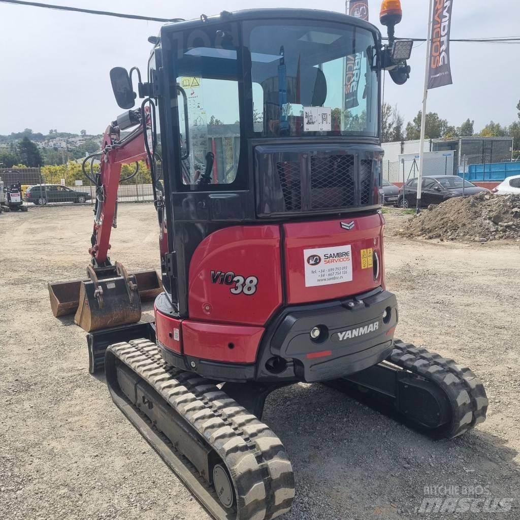 Yanmar VIO 38-6 Miniekskavaatorid < 7 t
